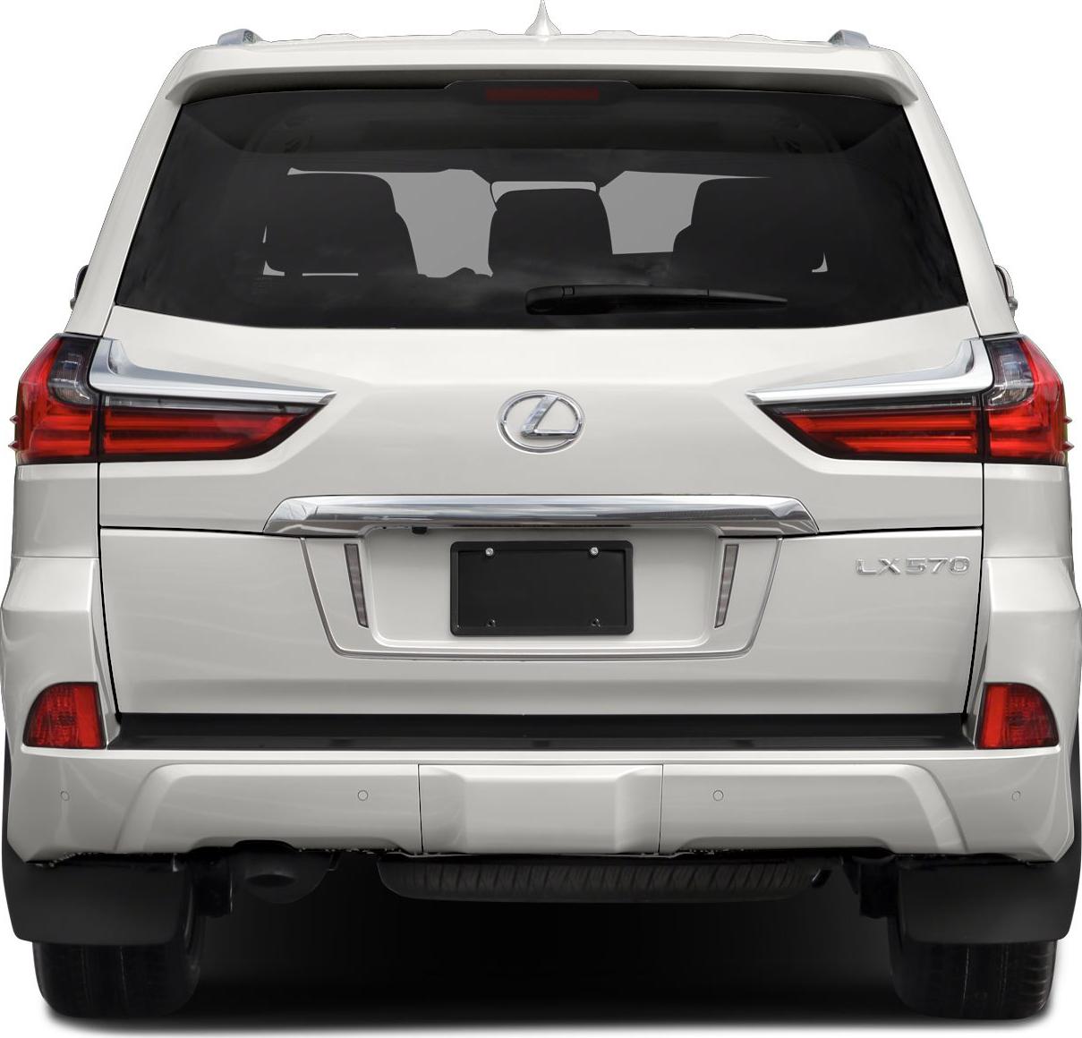 Rear view with prominent taillights and rear design.
