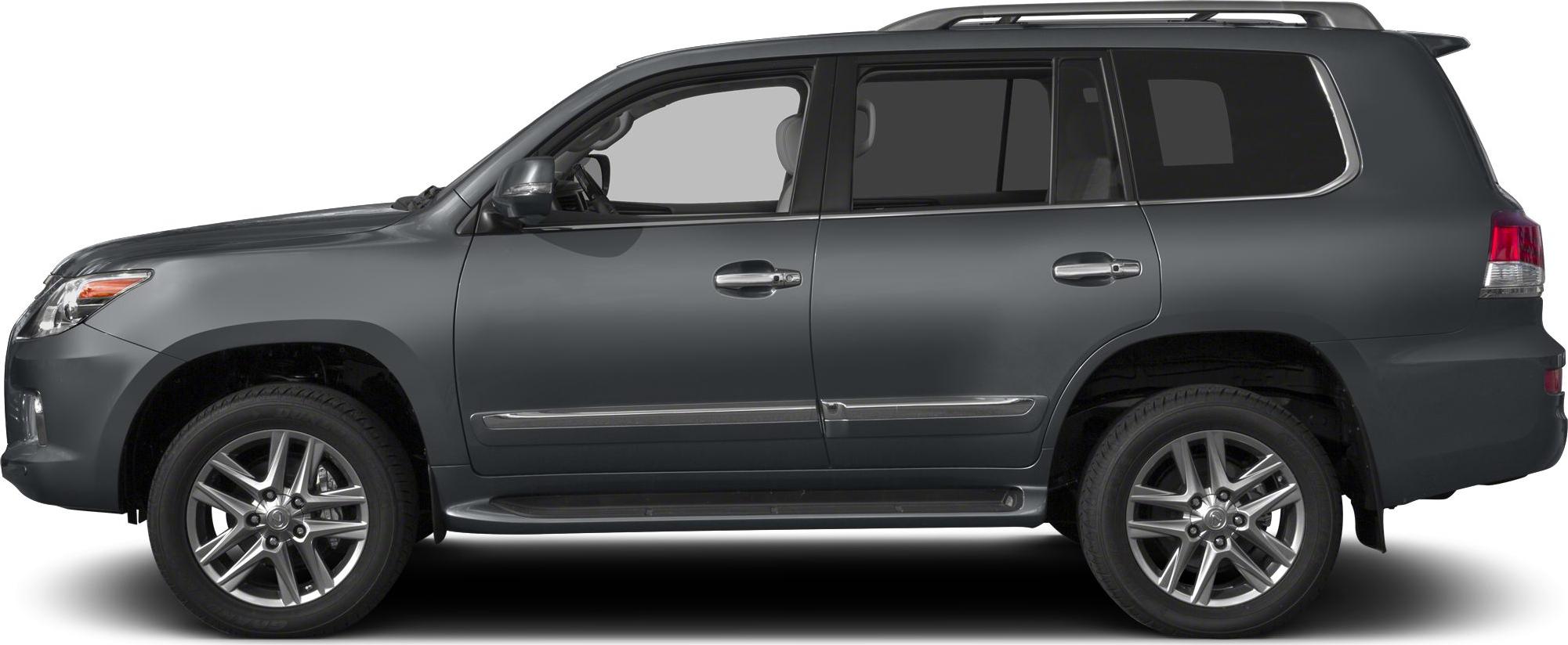 2013 Lexus LX III (facelift 2012) Side View Left