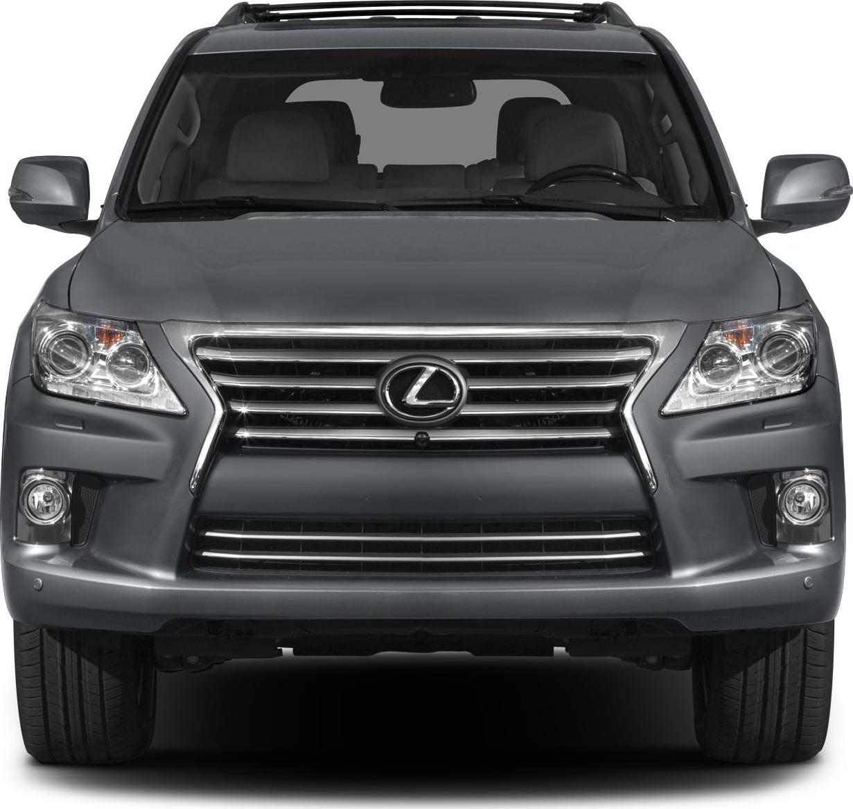 2013 Lexus LX III (facelift 2012) Front View