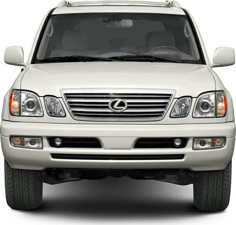 2006 Lexus LX II (facelift 2005) Front View