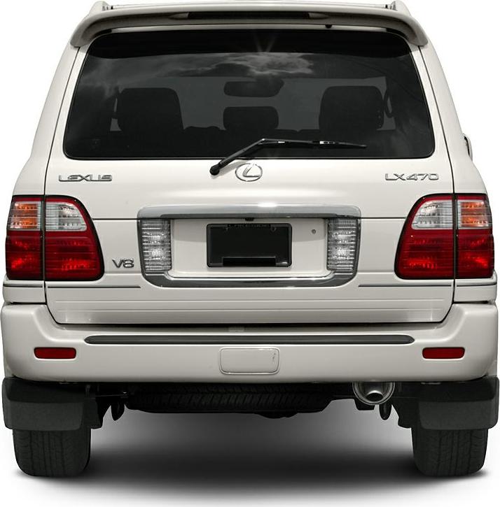 2006 Lexus LX II (facelift 2005) Rear View