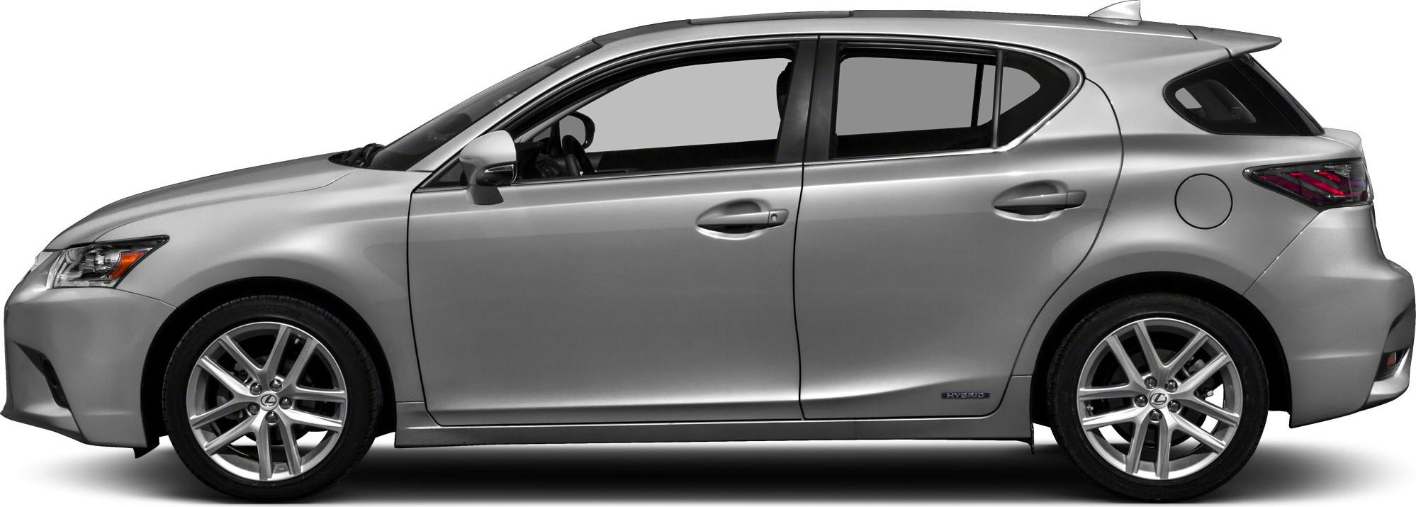 2017 Lexus CT I (facelift 2017) Side View Left