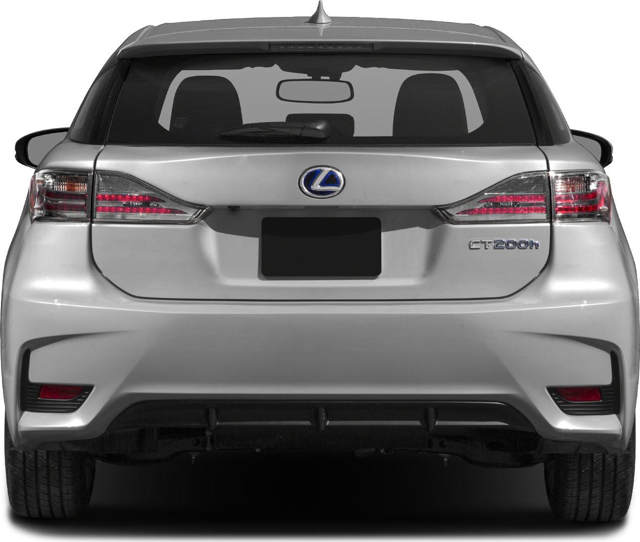 2017 Lexus CT I (facelift 2017) Rear View