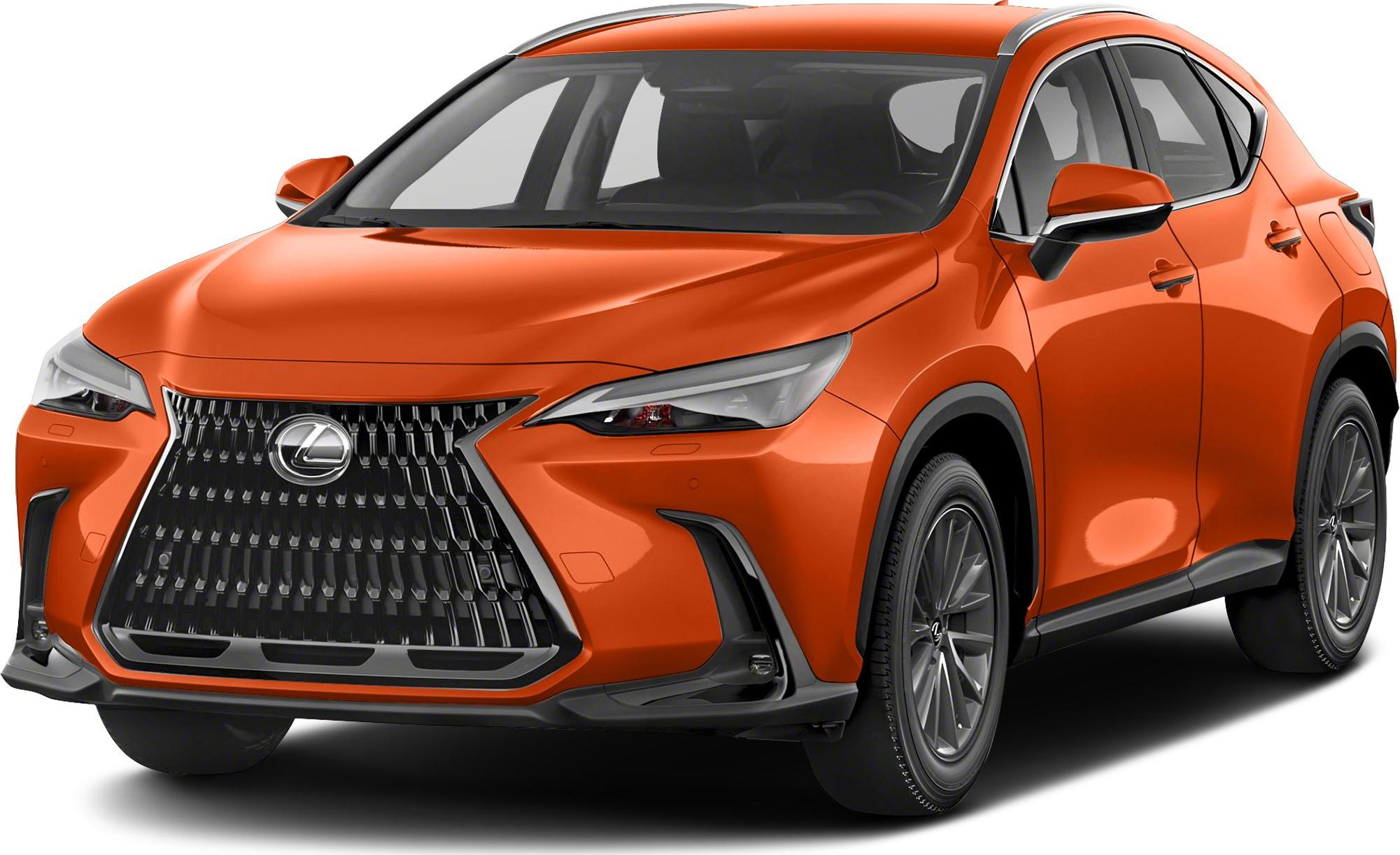 3/4 front-left view, Cadmium Orange