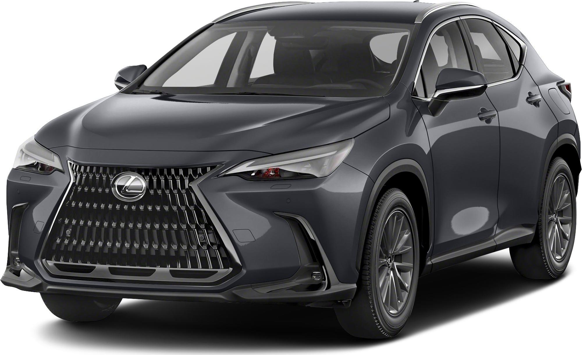 Front view with bold grille and slim headlights