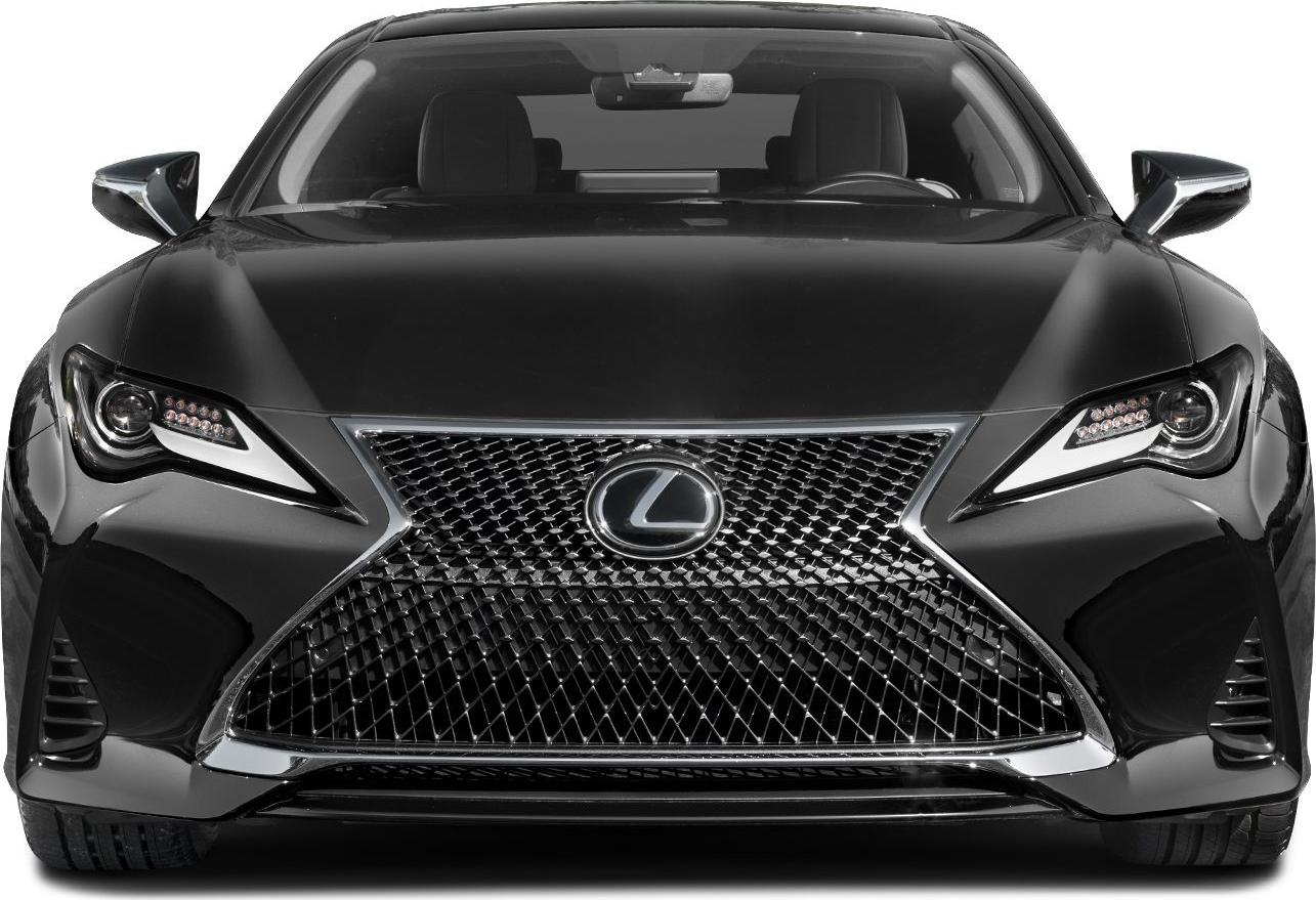 Front view with spindle grille and LED headlights