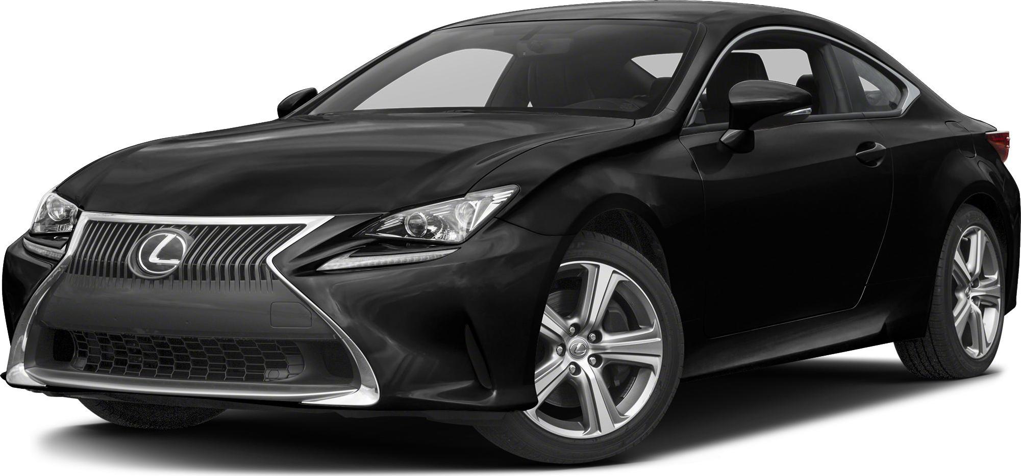 Front view of a sleek coupe with spindle grille and LED headlights