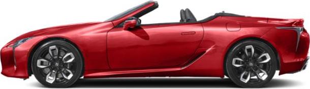 2021 Lexus LC Convertible Side View Left