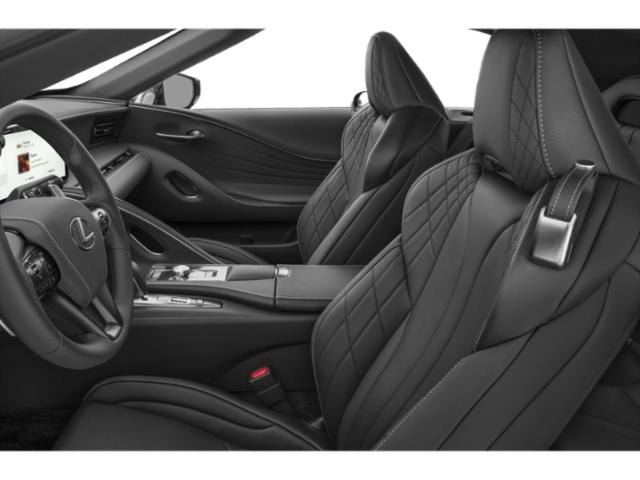 Luxurious quilted leather seats and modern car interior design with advanced controls