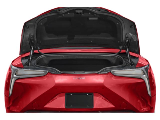 Open rear trunk with spacious cargo and sleek taillights