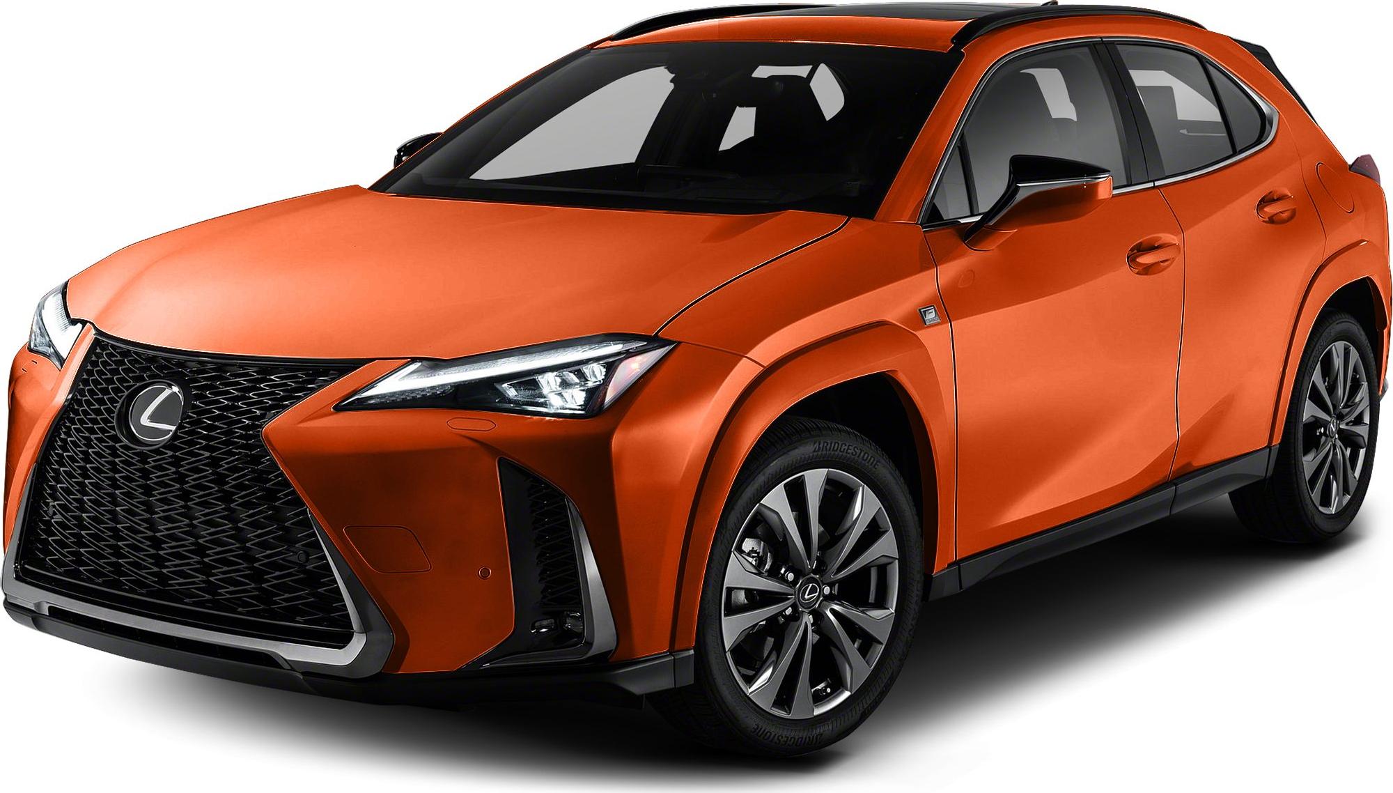 3/4 front-left view, Cadmium Orange