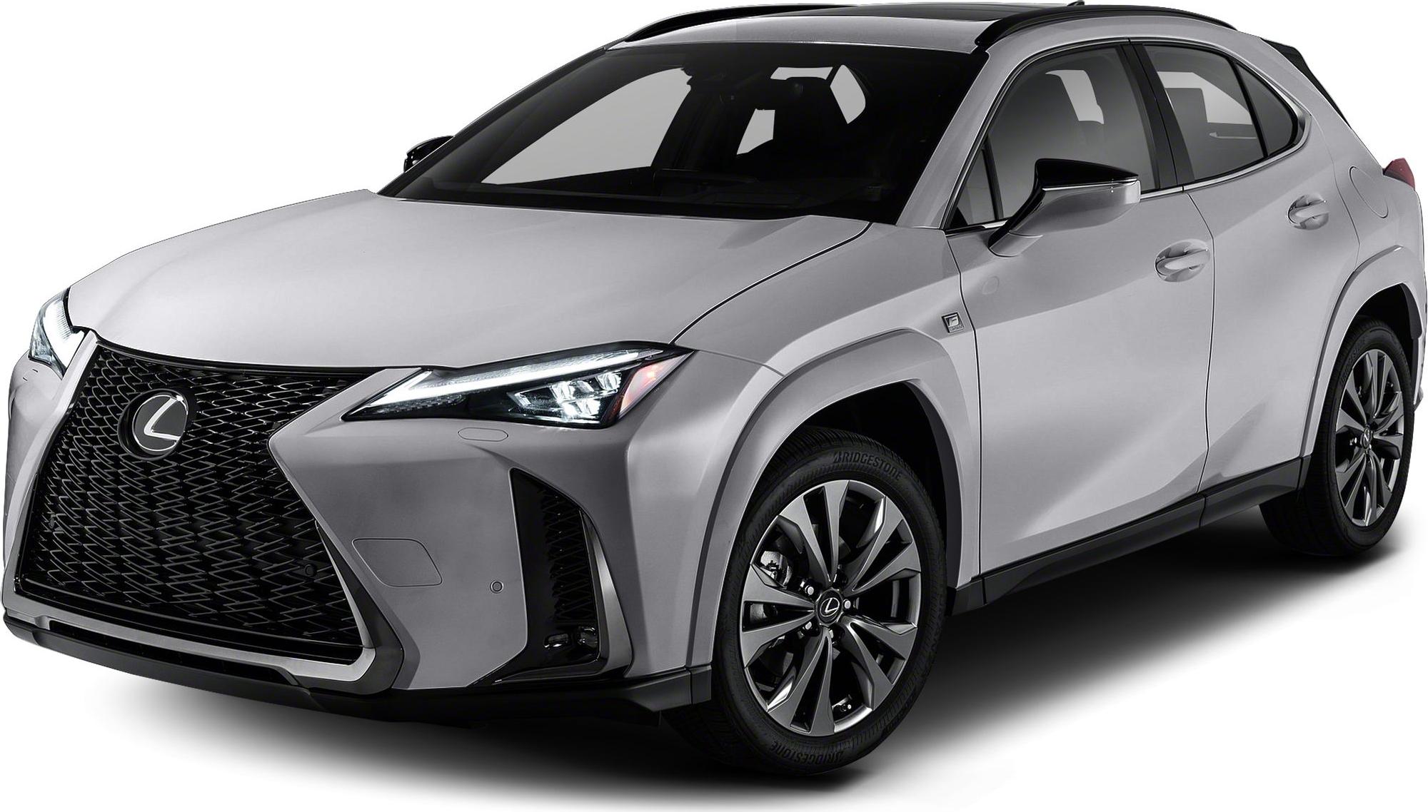 Compact SUV front with spindle grille and LED headlights