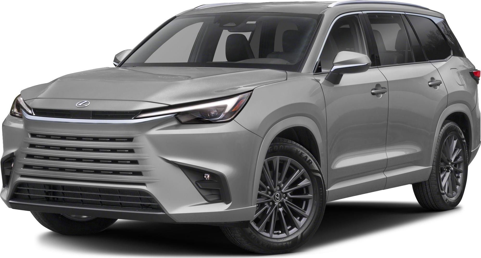 Modern SUV front grille and side profile with sleek headlights and wheels