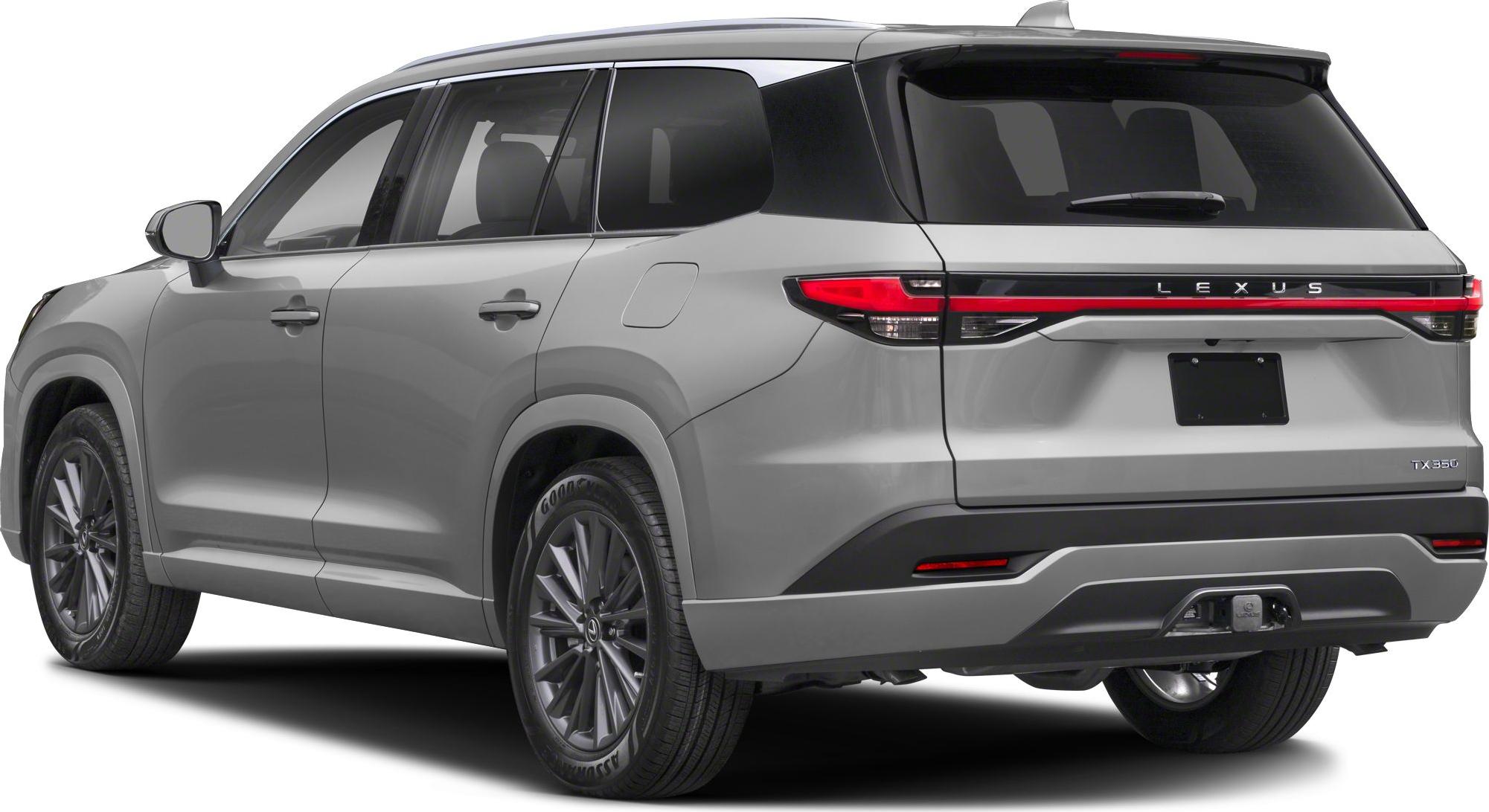 Rear design and taillight of sleek modern SUV with distinctive horizontal light bar