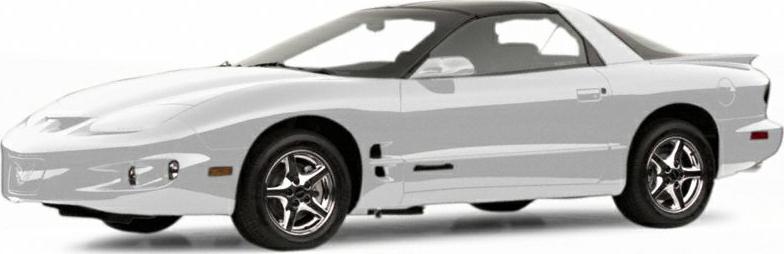 White sports coupe with targa roof and sporty alloy wheels