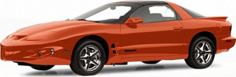 3/4 front-left view, Sunset Orange Metallic