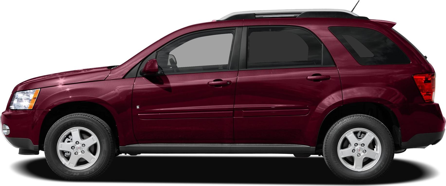 Side view of SUV with roof rails and alloy wheels