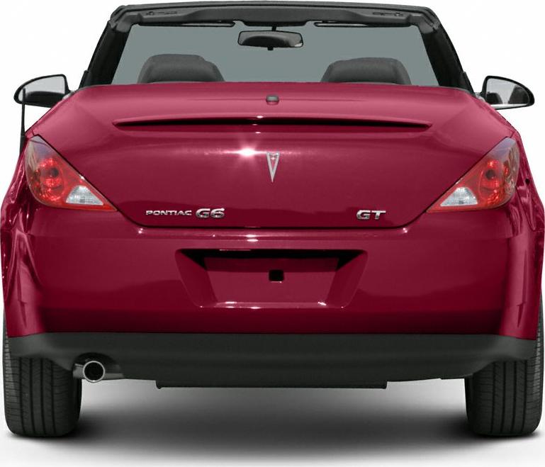 2005 Pontiac G6 Convertible Rear View