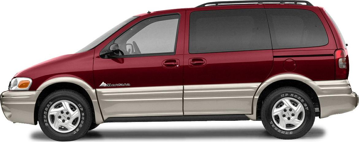 1997 Pontiac Montana (U) Side View Left