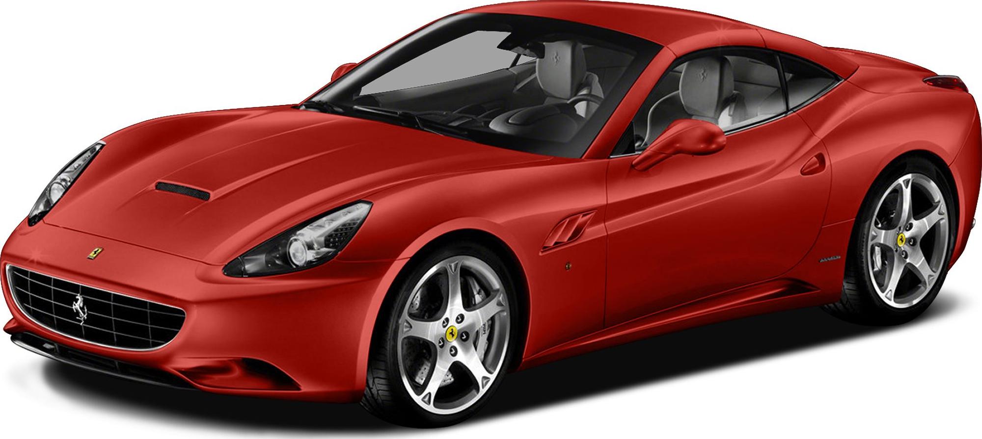 Front and side view of a sleek sports coupe with aerodynamic design and alloy wheels