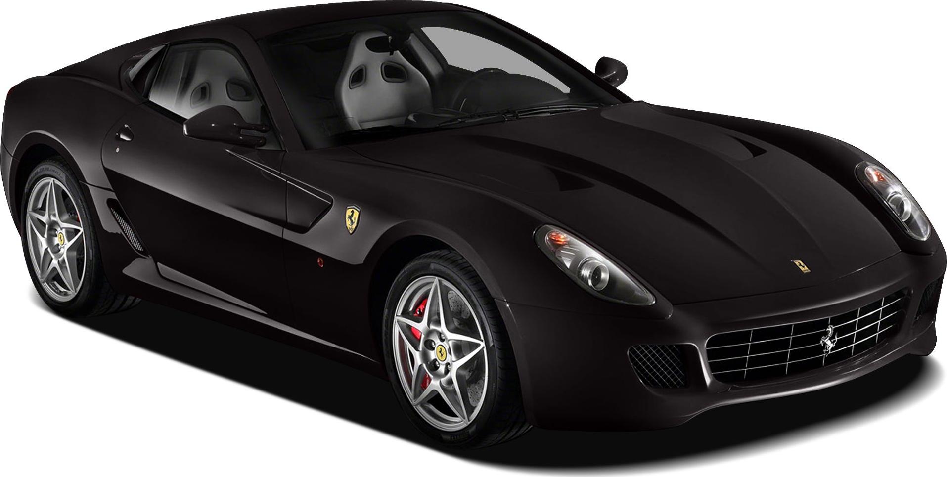 3/4 front-left view, Nero Daytona Metallic