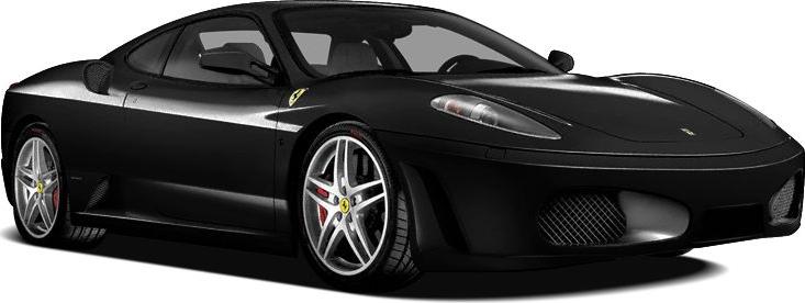 3/4 front-left view, Black