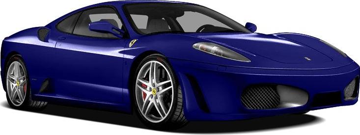 3/4 front-left view, Blue Pozzi