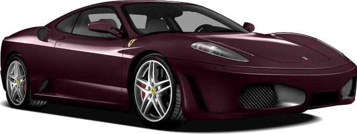 3/4 front-left view, Red Burgundy