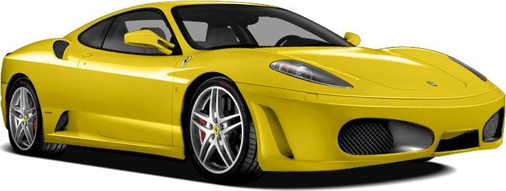 3/4 front-left view, Yellow Modena