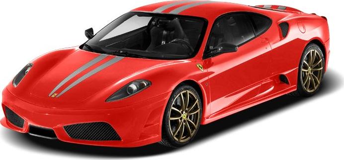 3/4 front-left view, Red Scuderia