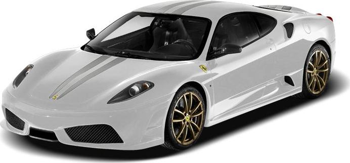 3/4 front-left view, White Avus