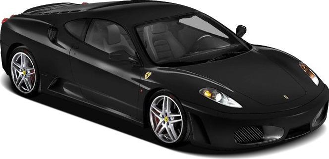 3/4 front-left view, Black