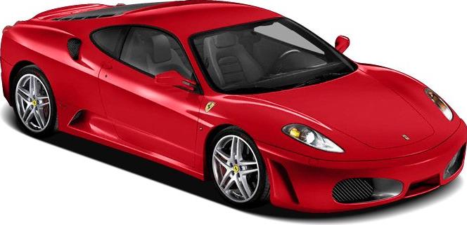 3/4 front-left view, Red Corsa