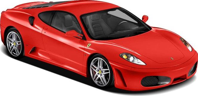3/4 front-left view, Red Scuderia