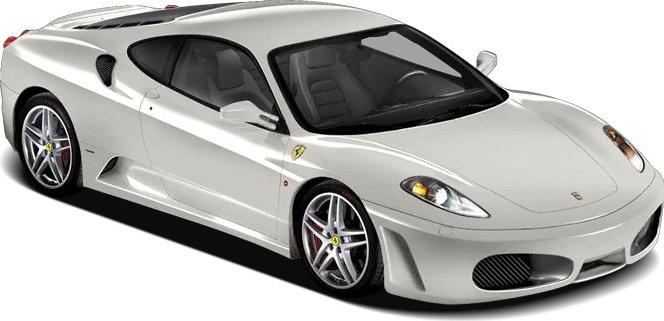 3/4 front-left view, White Avus