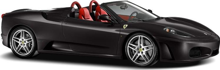 3/4 front-right view, Black Daytona