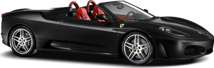 3/4 front-right view, Black