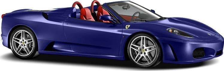 3/4 front-right view, Blue Indigo