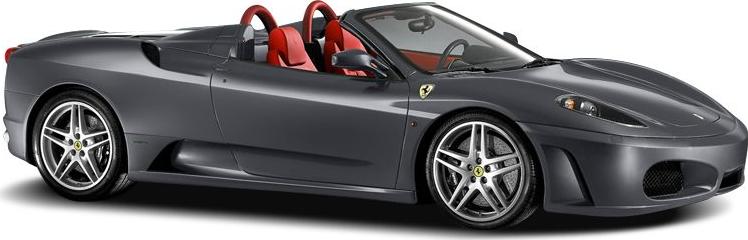 3/4 front-right view, Gray Titanium