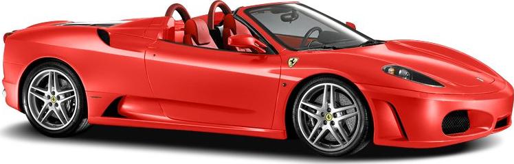 3/4 front-right view, Red Scuderia