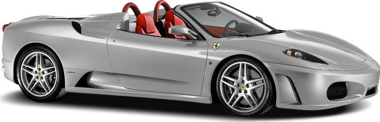 3/4 front-right view, Silver Nurburgring
