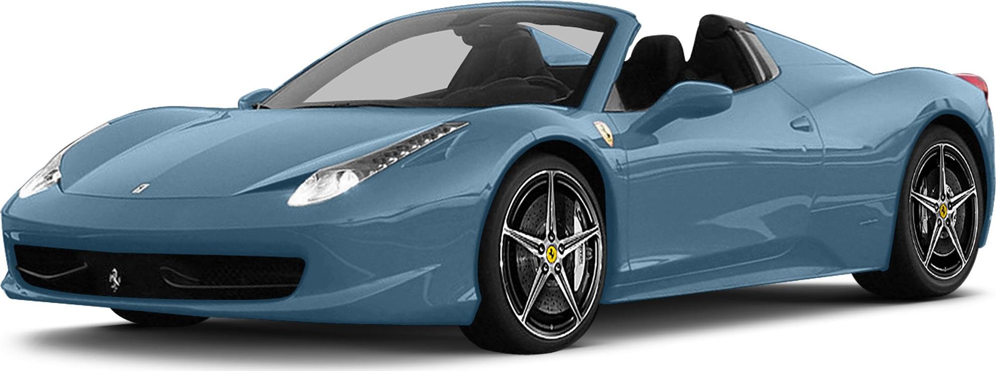 3/4 front-left view, Azzurro California