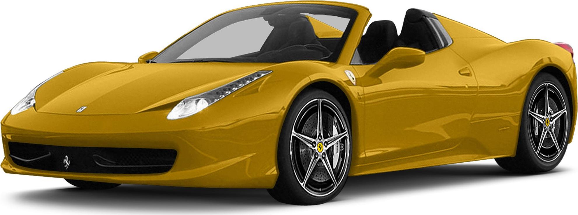 3/4 front-left view, Giallo Modena