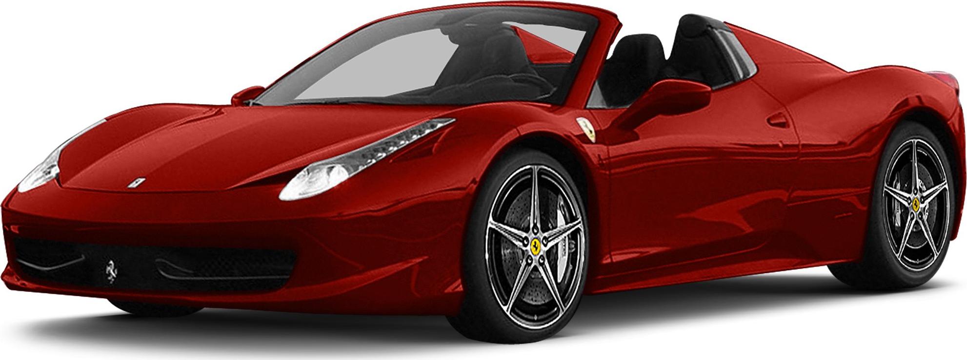 3/4 front-left view, Rosso Corsa
