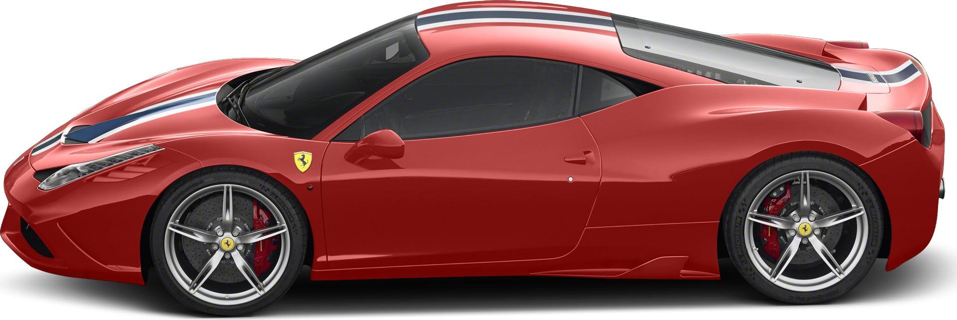 2014 Ferrari 458 Speciale Side View Left