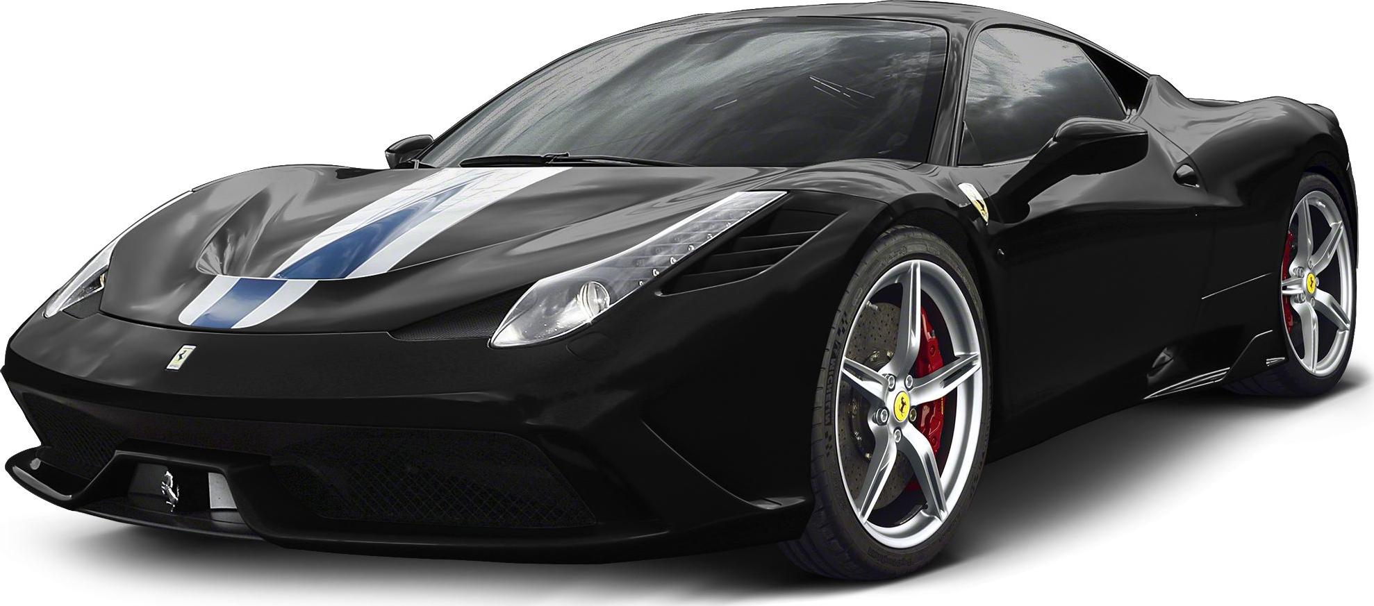 3/4 front-left view, Nero Daytona Metallic