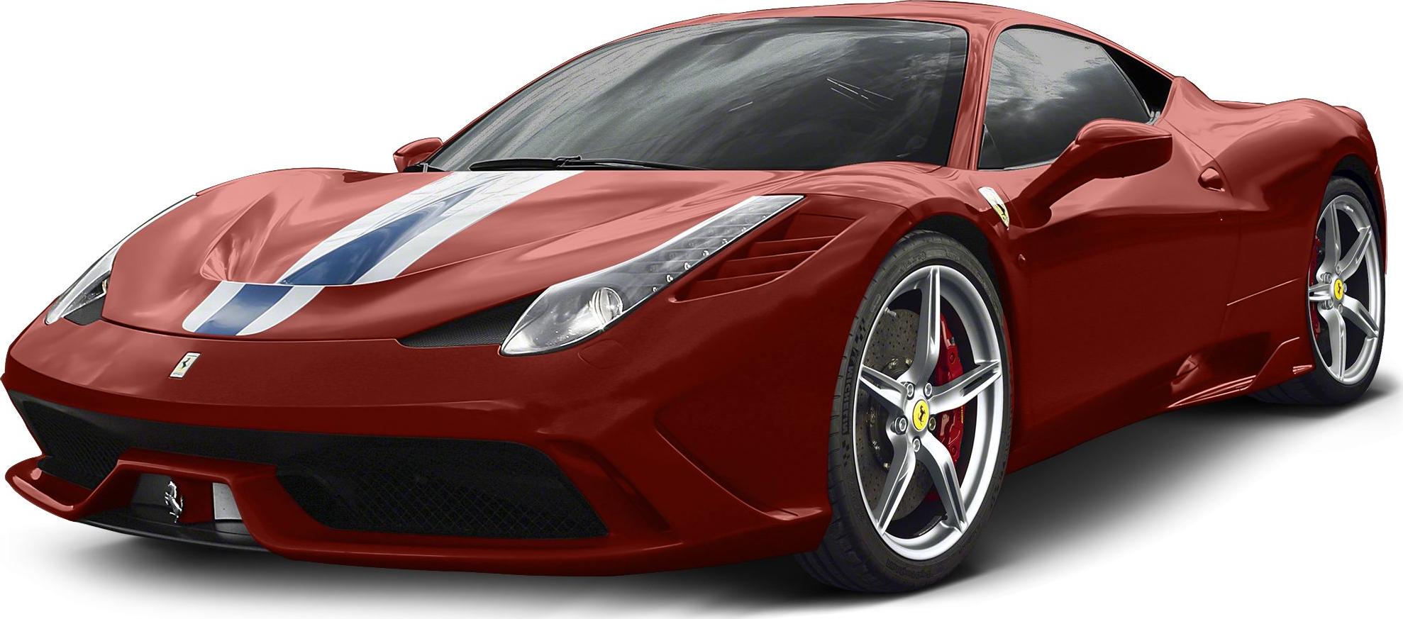 3/4 front-left view, Rosso Corsa