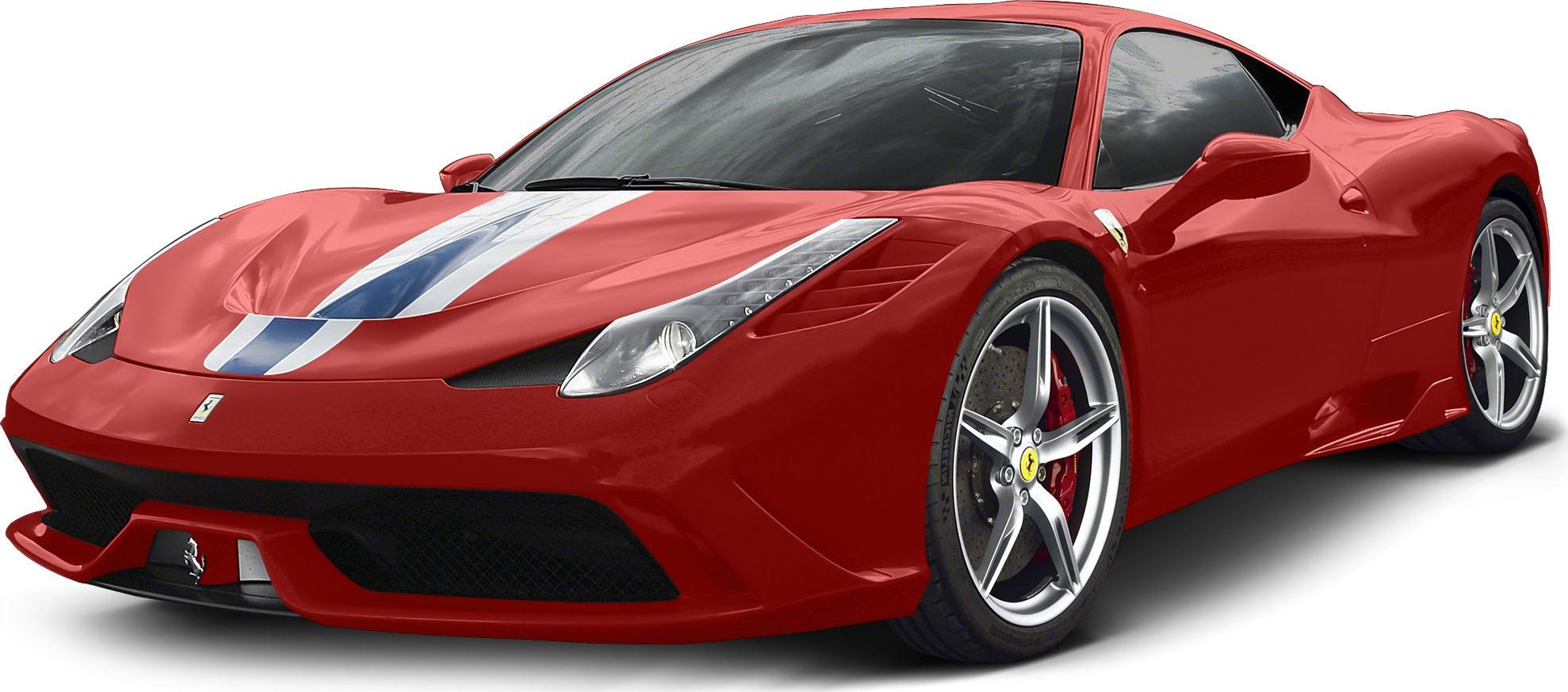 3/4 front-left view, Rosso Scuderia