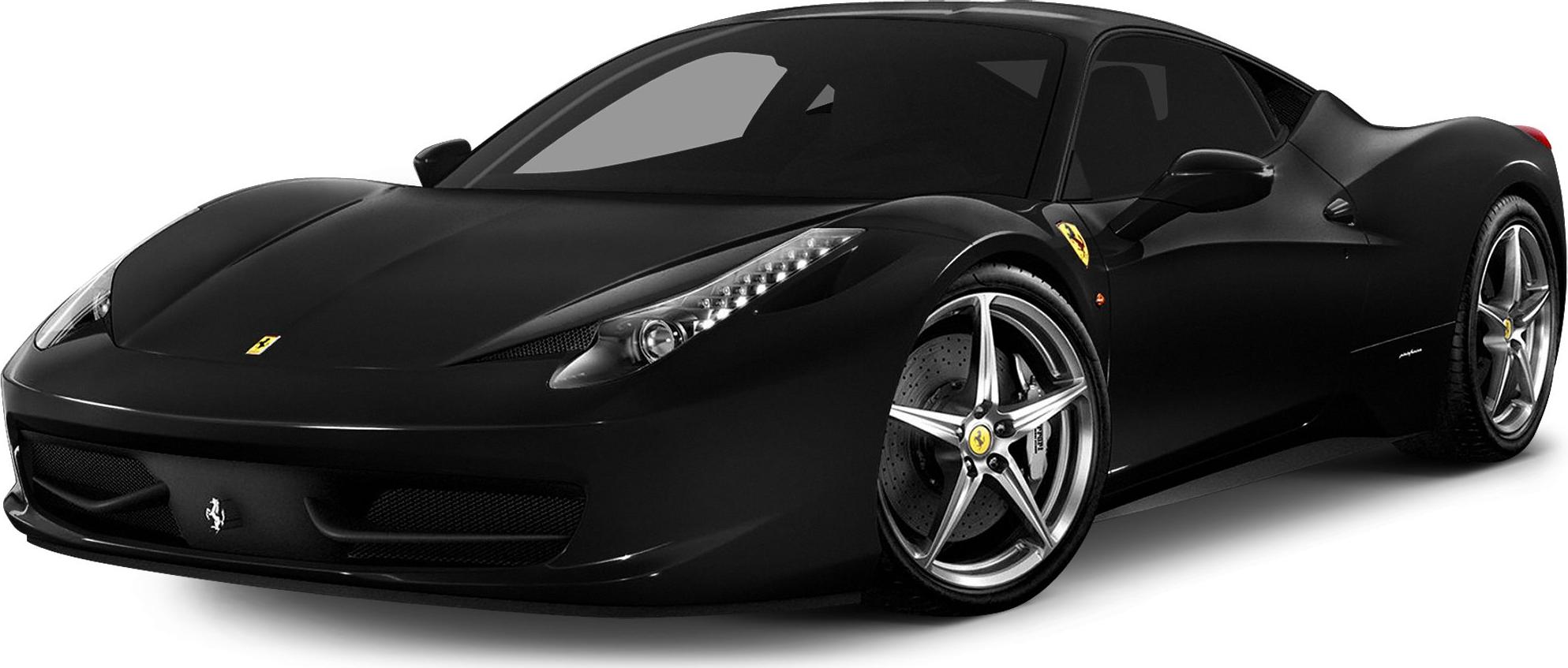3/4 front-left view, Nero Daytona Metallic