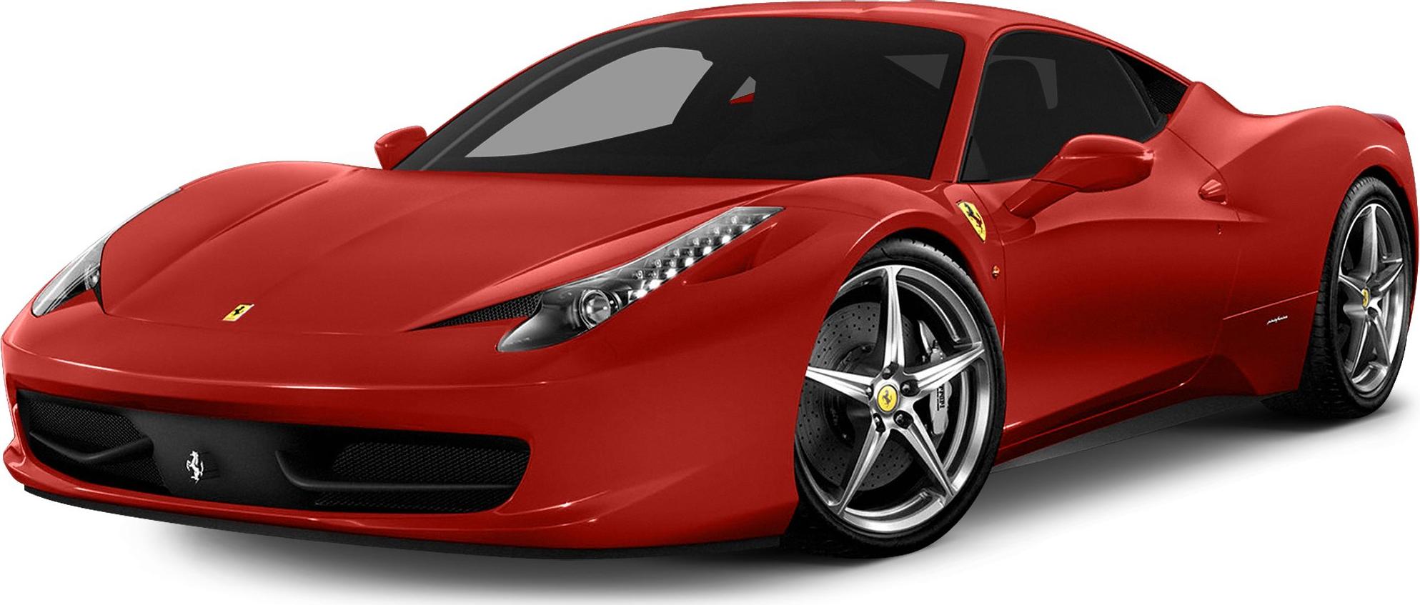 3/4 front-left view, Rosso Corsa